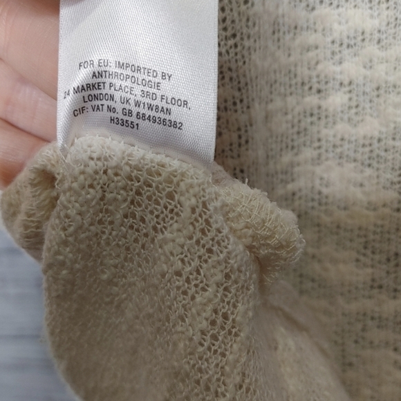 Anthro Little Yellow Bird top size S - Picture 12 of 13